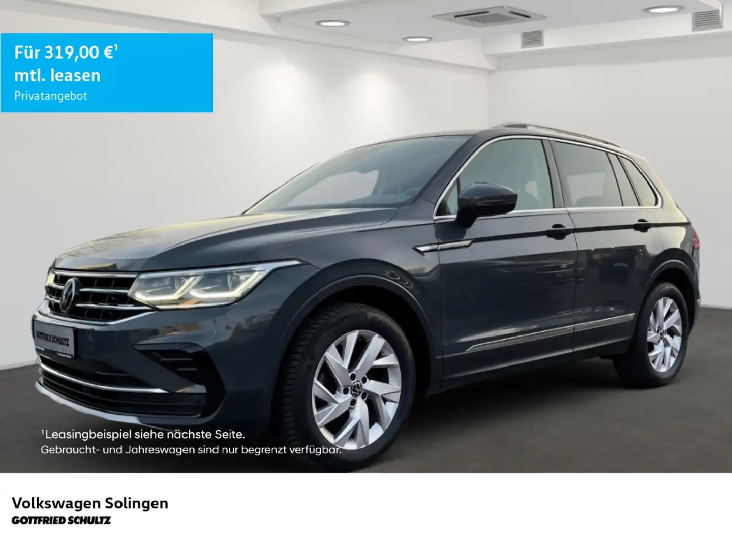 Volkswagen Tiguan 1.5 TSI Elegance DSG IQ.Light Kamera Navi Grau - 1