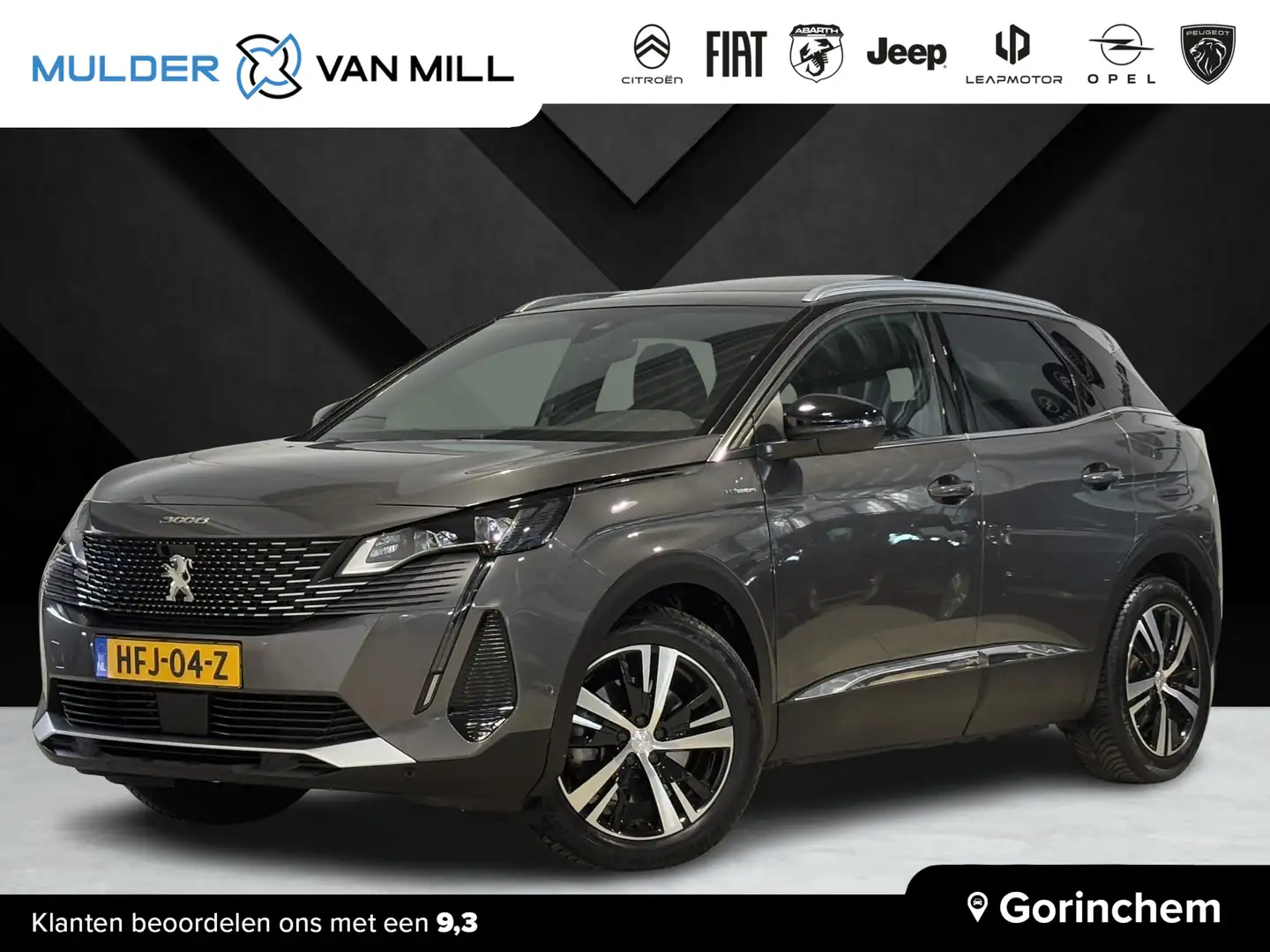 Peugeot 3008 GT 1.6 HYbrid4 PHEV 300pk e-EAT8 | 4x4 | SCHUIF/KA Gris - 1
