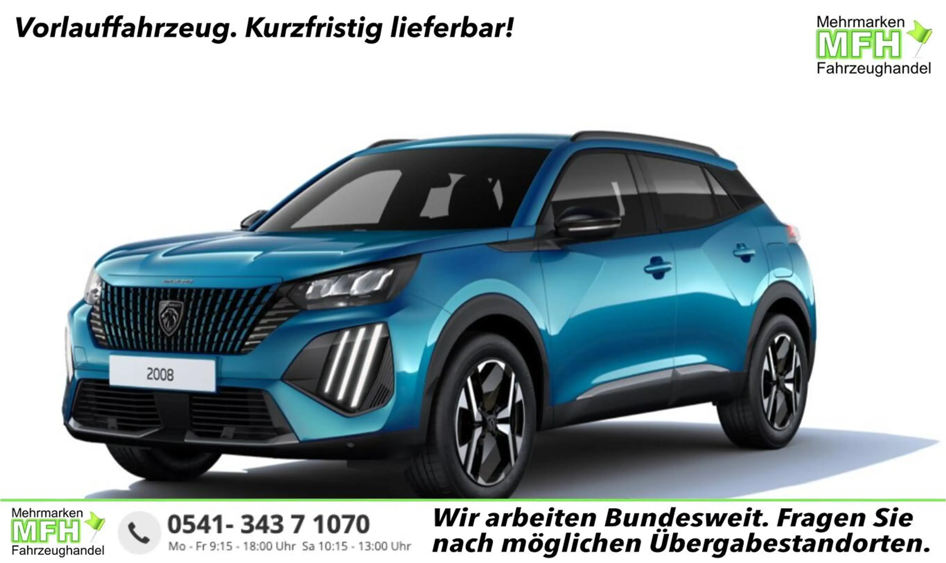 Peugeot 2008 Hybrid Allure Nav SHZ CarP DigC BT FlexP 100 kW...