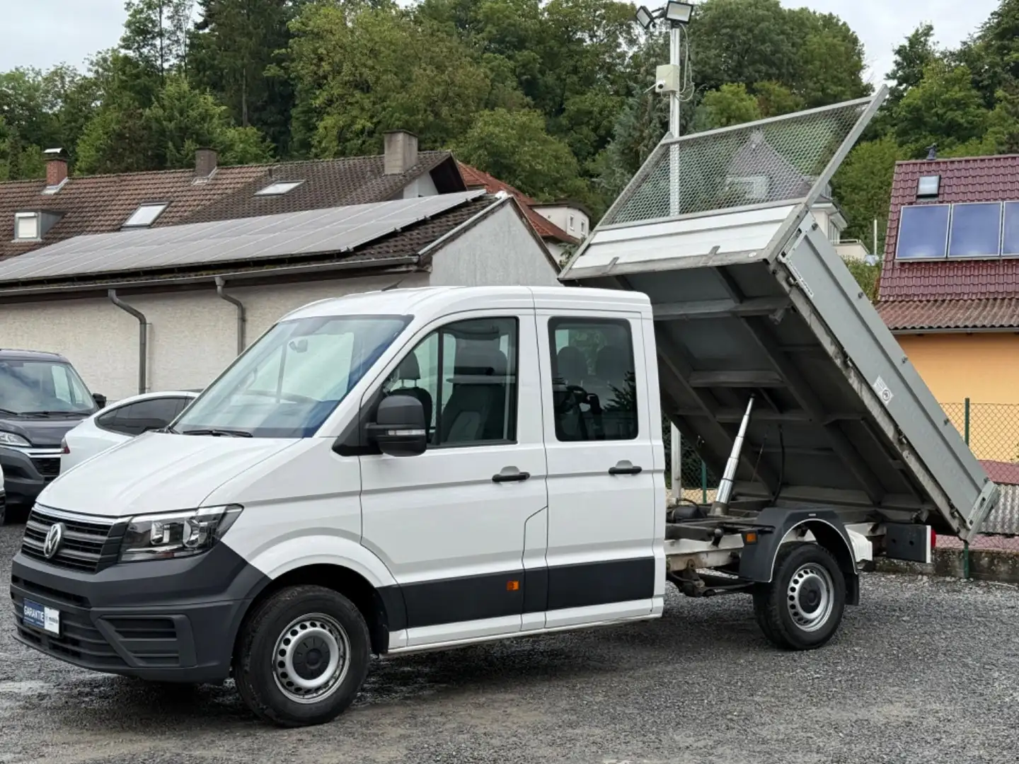 Volkswagen Crafter CRAFTER DoKa DREISEITENKIPPER AHK KLIMA NAVI SHZ Wit - 1