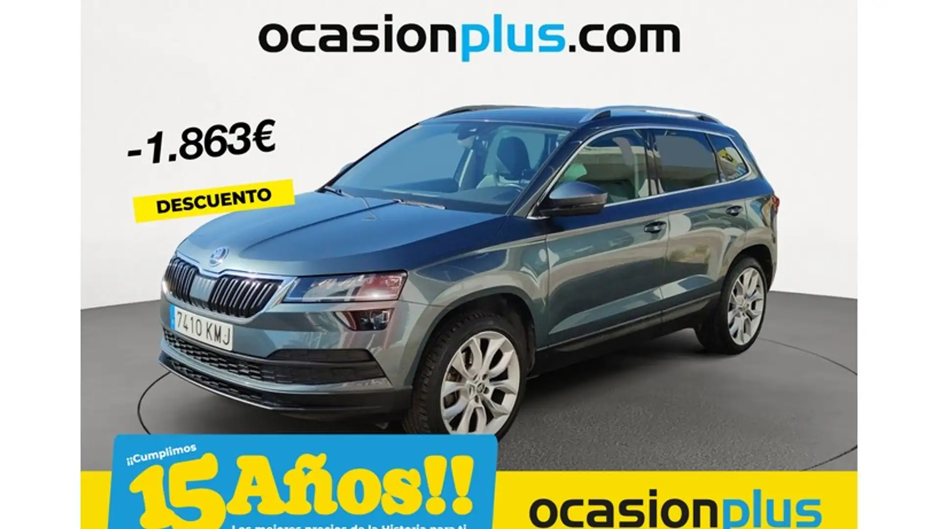 Skoda Karoq 2.0TDI AdBlue Style 4x4 DSG 110kW Gris - 1