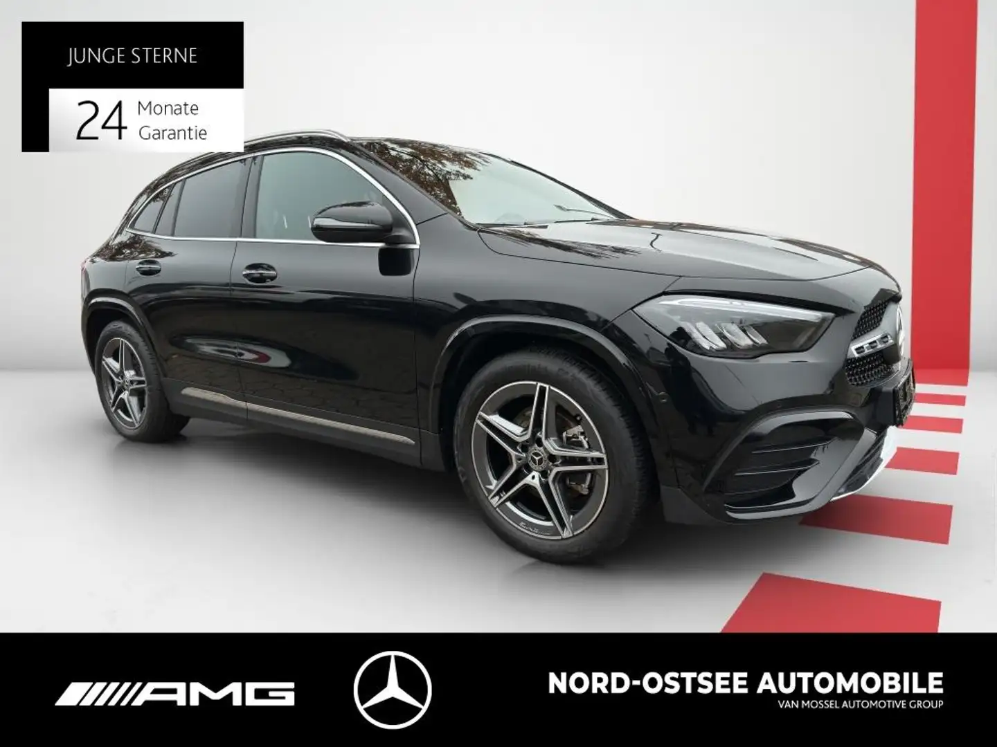 Mercedes-Benz GLA 200 d AMG AHK MBUX SHZ KEYLESS-GO Noir - 2