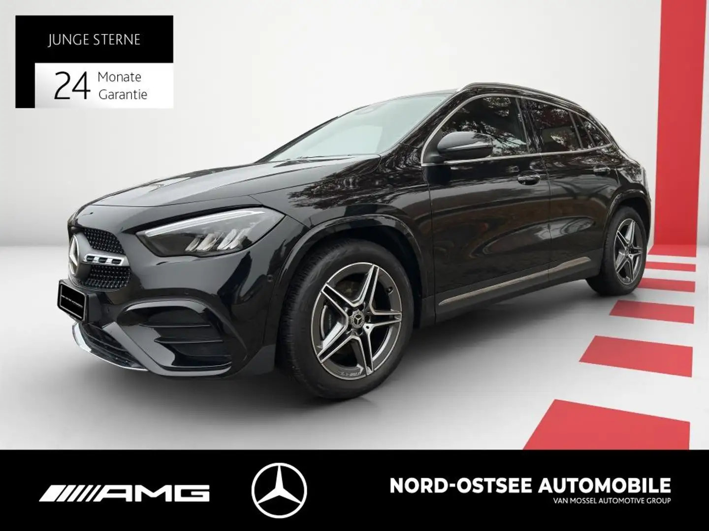 Mercedes-Benz GLA 200 d AMG AHK MBUX SHZ KEYLESS-GO Noir - 1