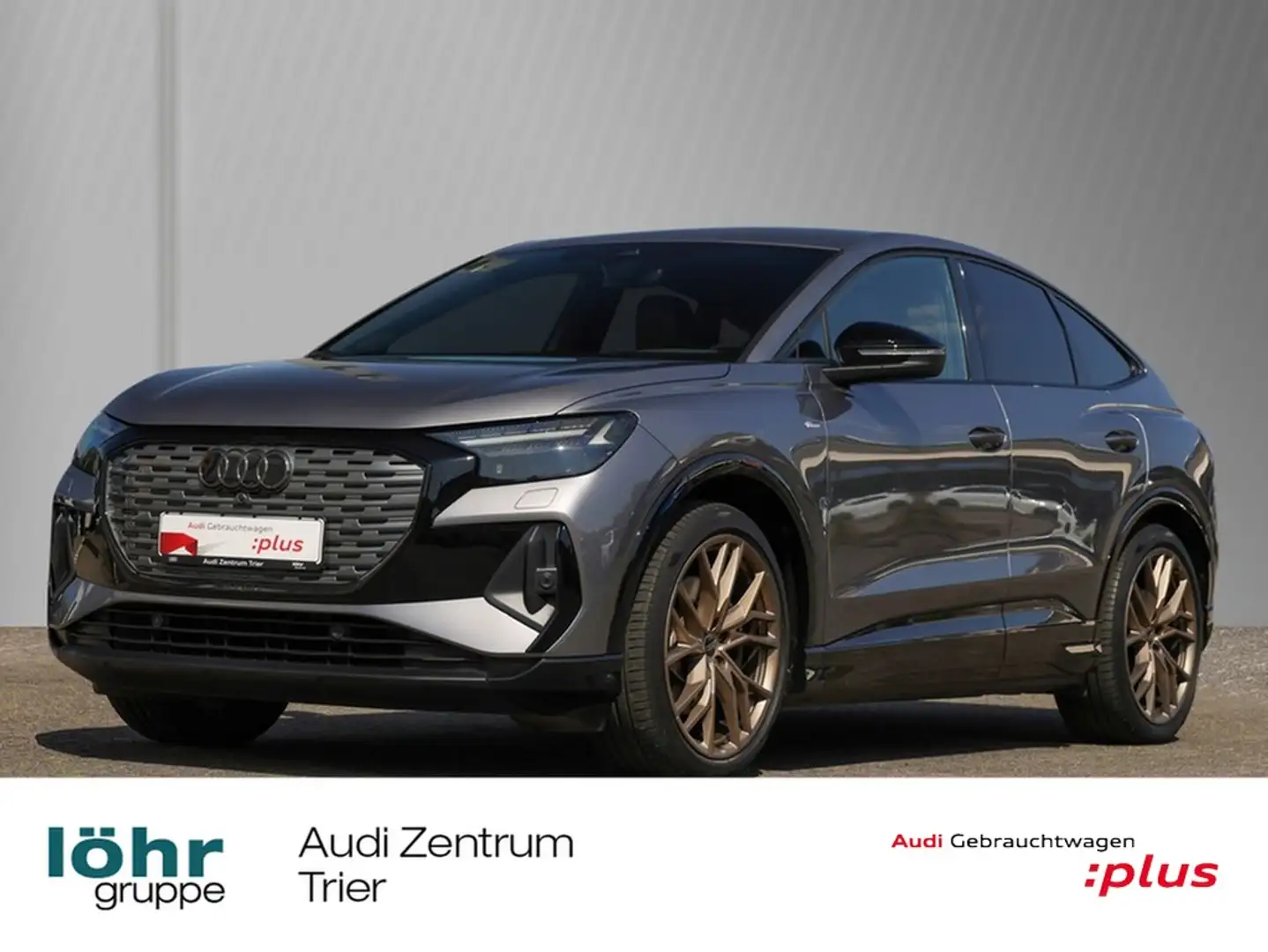 Audi Q4 e-tron 40 Sportback S line Sportpaket Grijs - 1