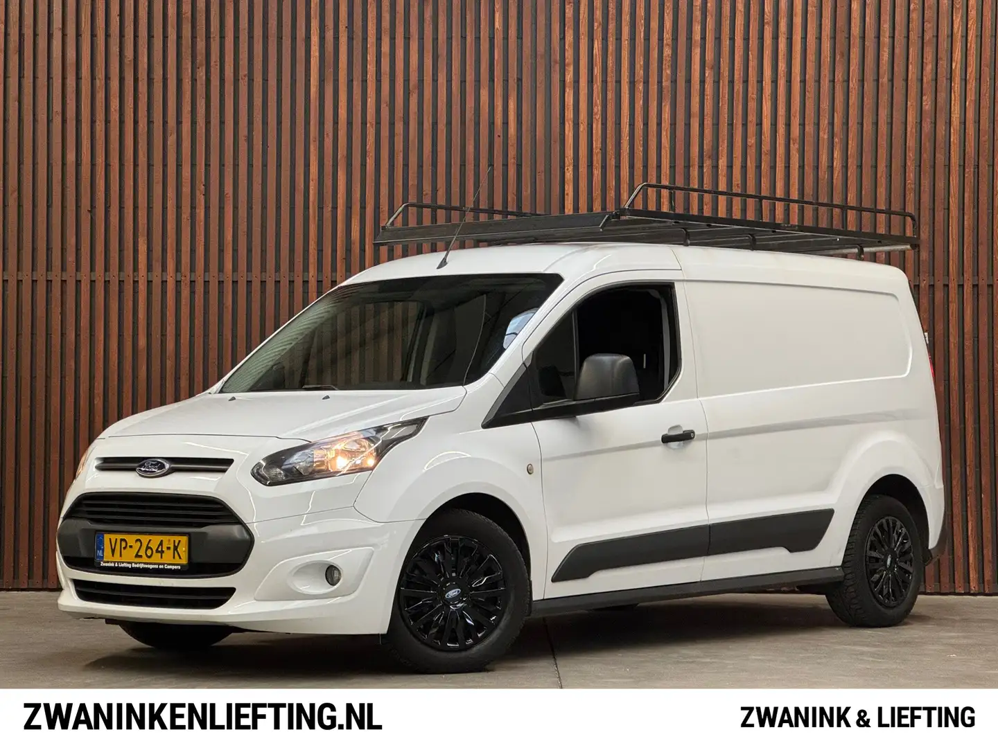Ford Transit Connect 1.6 TDCI L2 Trend AIRCO-BT/TEL-TREKHAAK-1e Eig. Wit - 1
