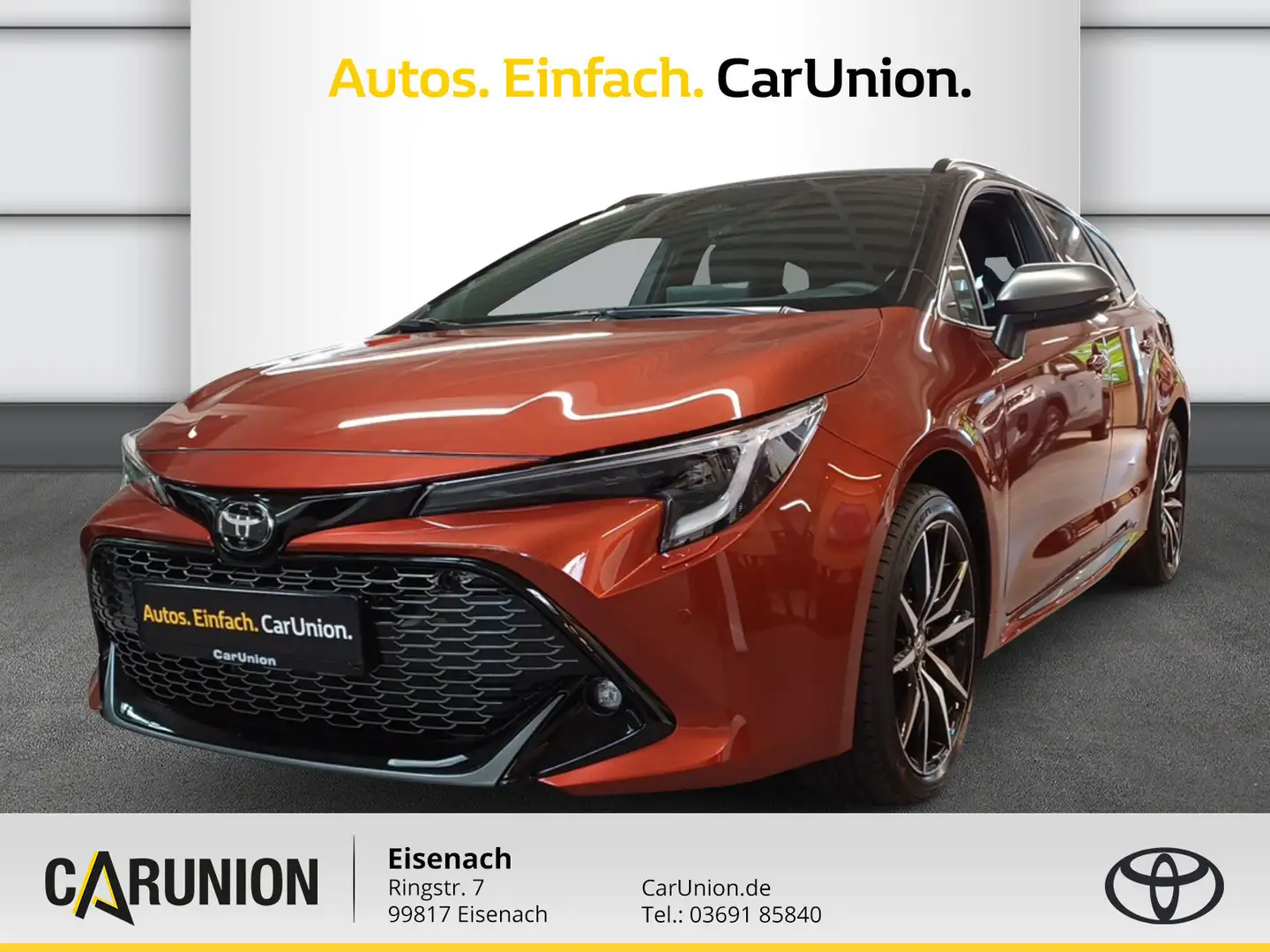 Toyota Corolla GR SPORT LED+NAVI+KAMERA 1.99% eff Zins Orange - 1