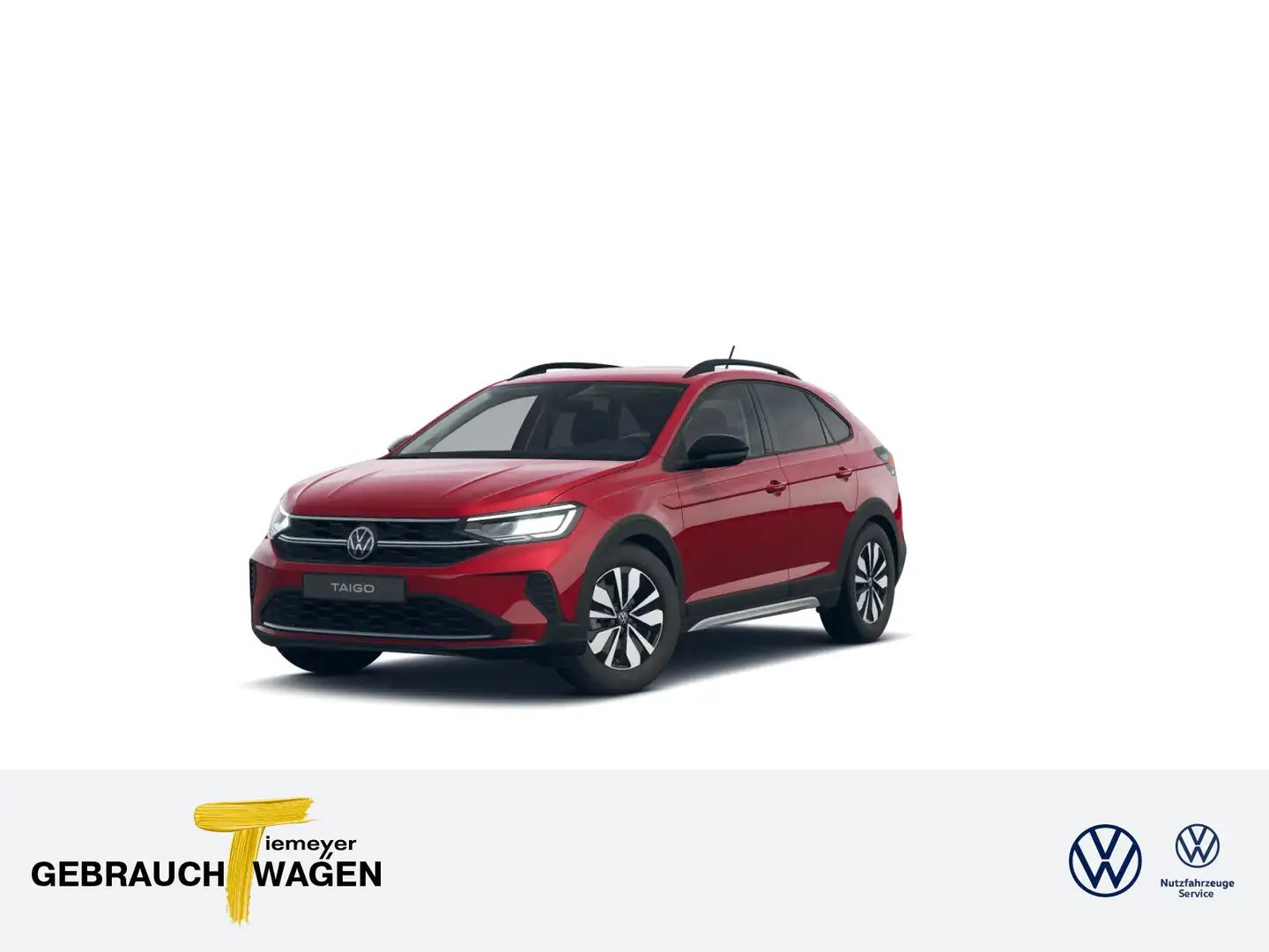 Volkswagen Taigo 1.0 TSI GOAL LED ACC ASSIST APP-CON Rot - 1