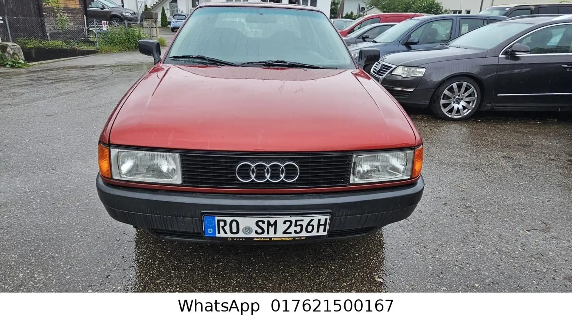 Audi 80 H-Kennzeichen*OLDTIMER*TÜV Rot - 2