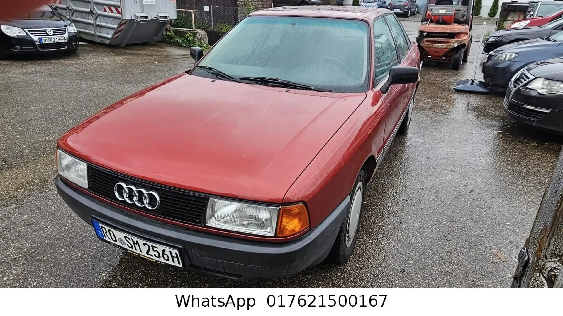 Audi 80 H-Kennzeichen*OLDTIMER*TÜV Rot - 1