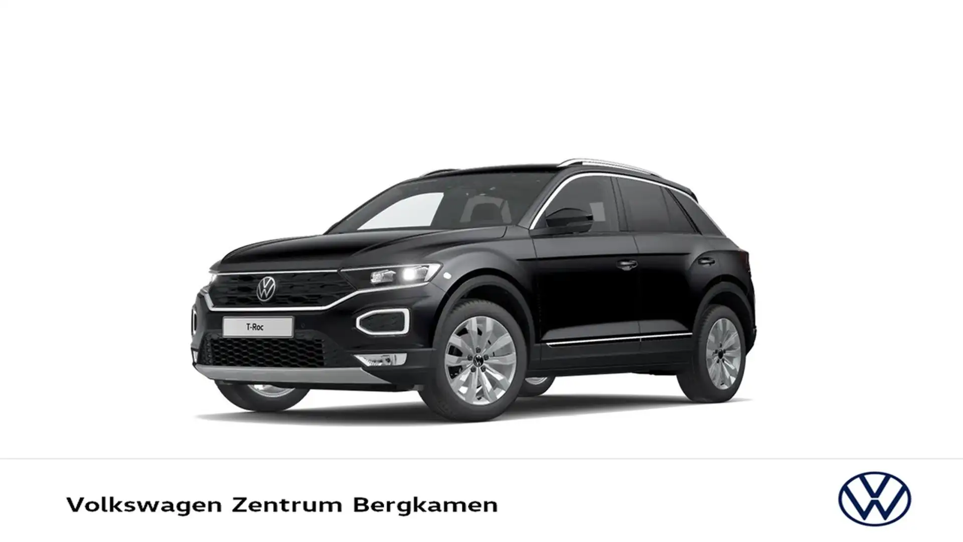 Volkswagen T-Roc 1.5 SPORT PANO AHK ACC E-KLAPPE NAVI LM17 Schwarz - 2