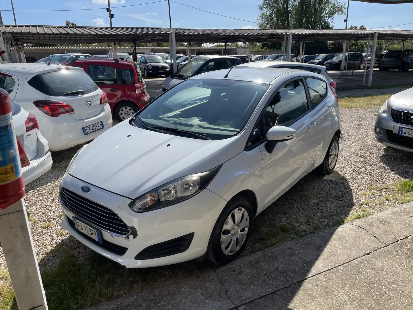 Ford Fiesta Fiesta 5p 1.4 Plus Gpl 95cv E6 Blanc - 1
