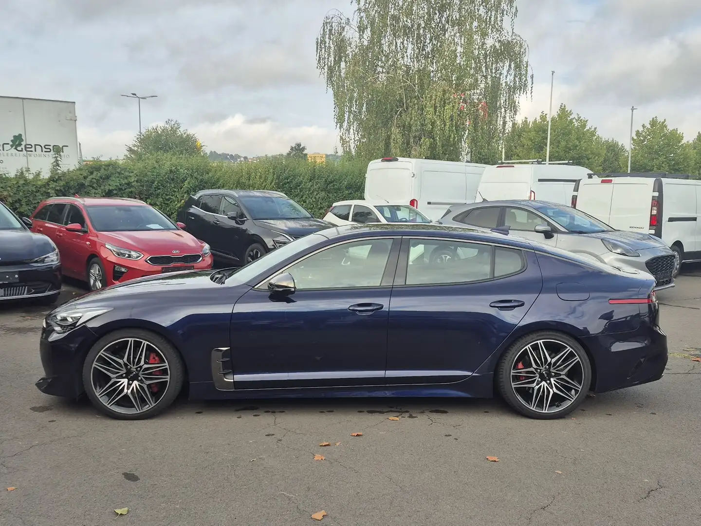 Kia Stinger 3,3 T-GDI ISG GT AWD Aut *S-Dach**TOP* Blau - 2