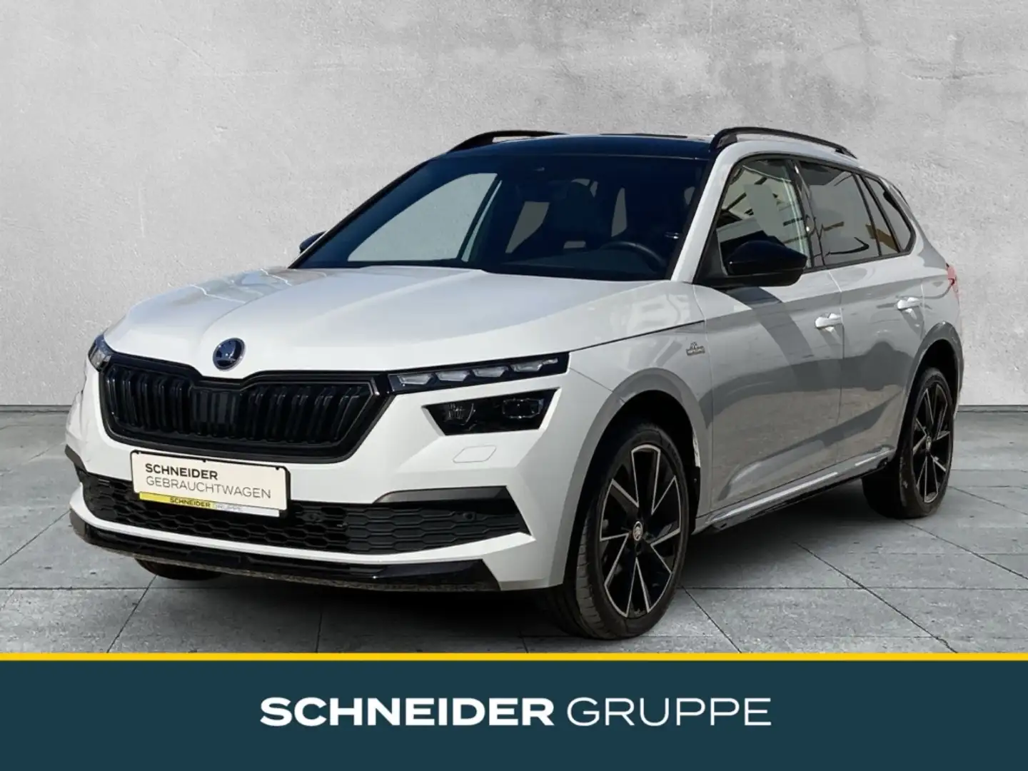 Skoda Kamiq 1.5 TSI DSG MONTE CARLO LED+NAVI+PDC+SHZ+ Weiß - 1