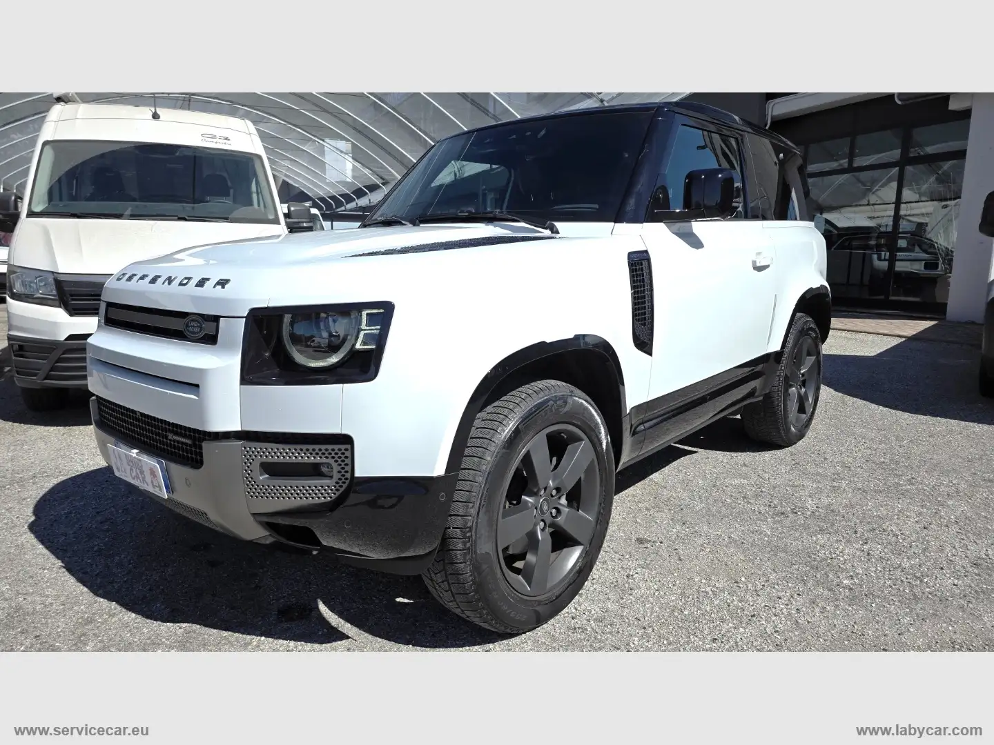 Land Rover Defender 90 3.0D I6 200 CV AWD Auto SE Blanco - 1