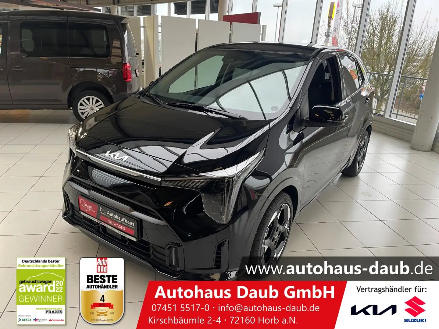 Kia Picanto PE2 1.2 Spirit Launch Dt. Fzg !! Schwarz - 2