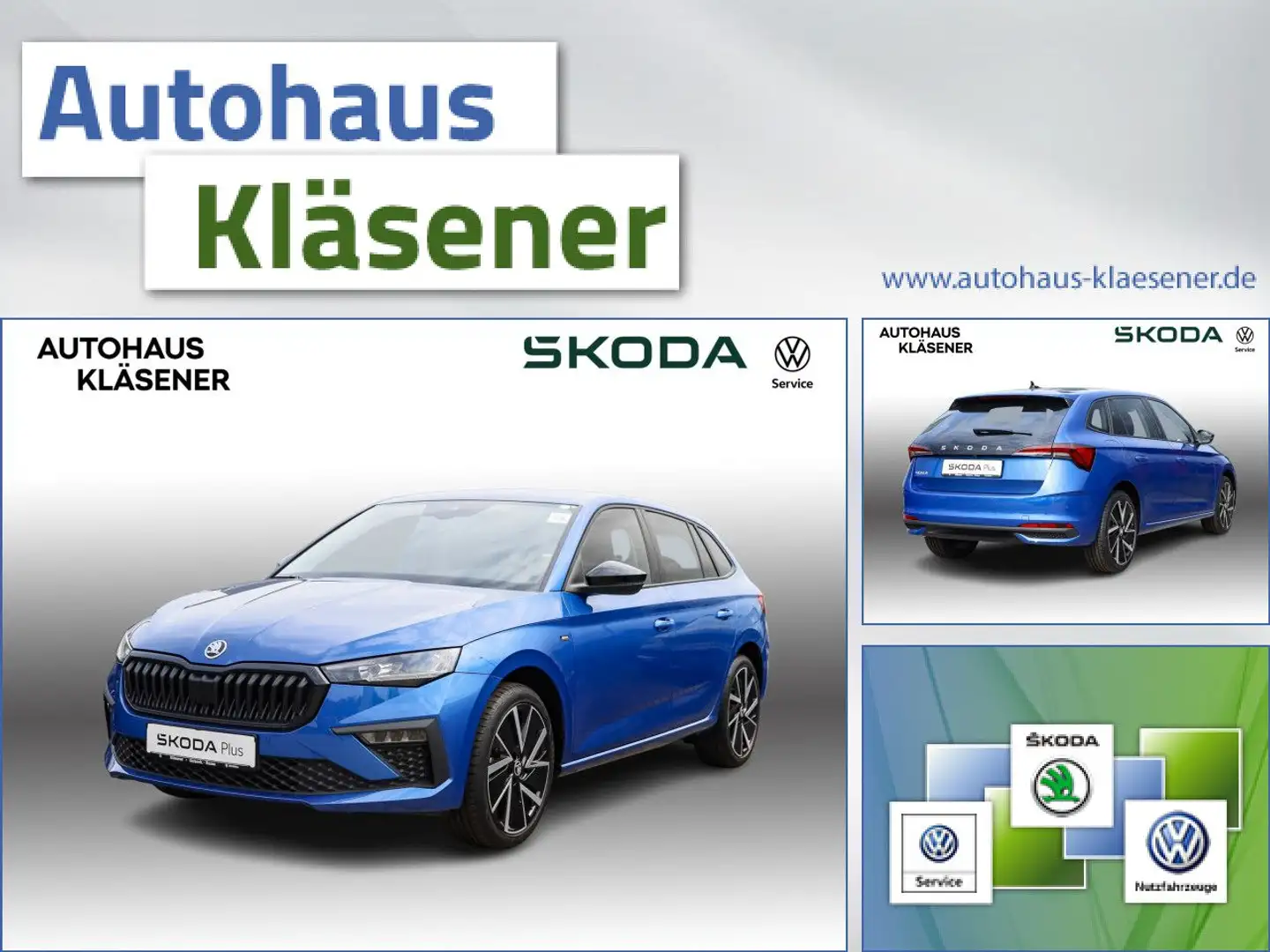 Skoda Scala Drive  85 KW NAVI LED BSD CARP KAMERA PDC Blau - 1
