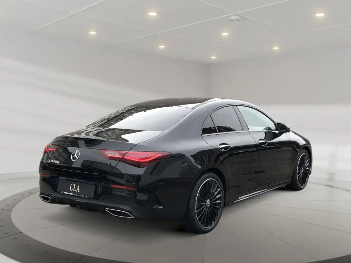 Mercedes-Benz CLA 200 Coupe AMG+ILS+MBUX+MBeam+Night+AHK+Pano Schwarz - 2