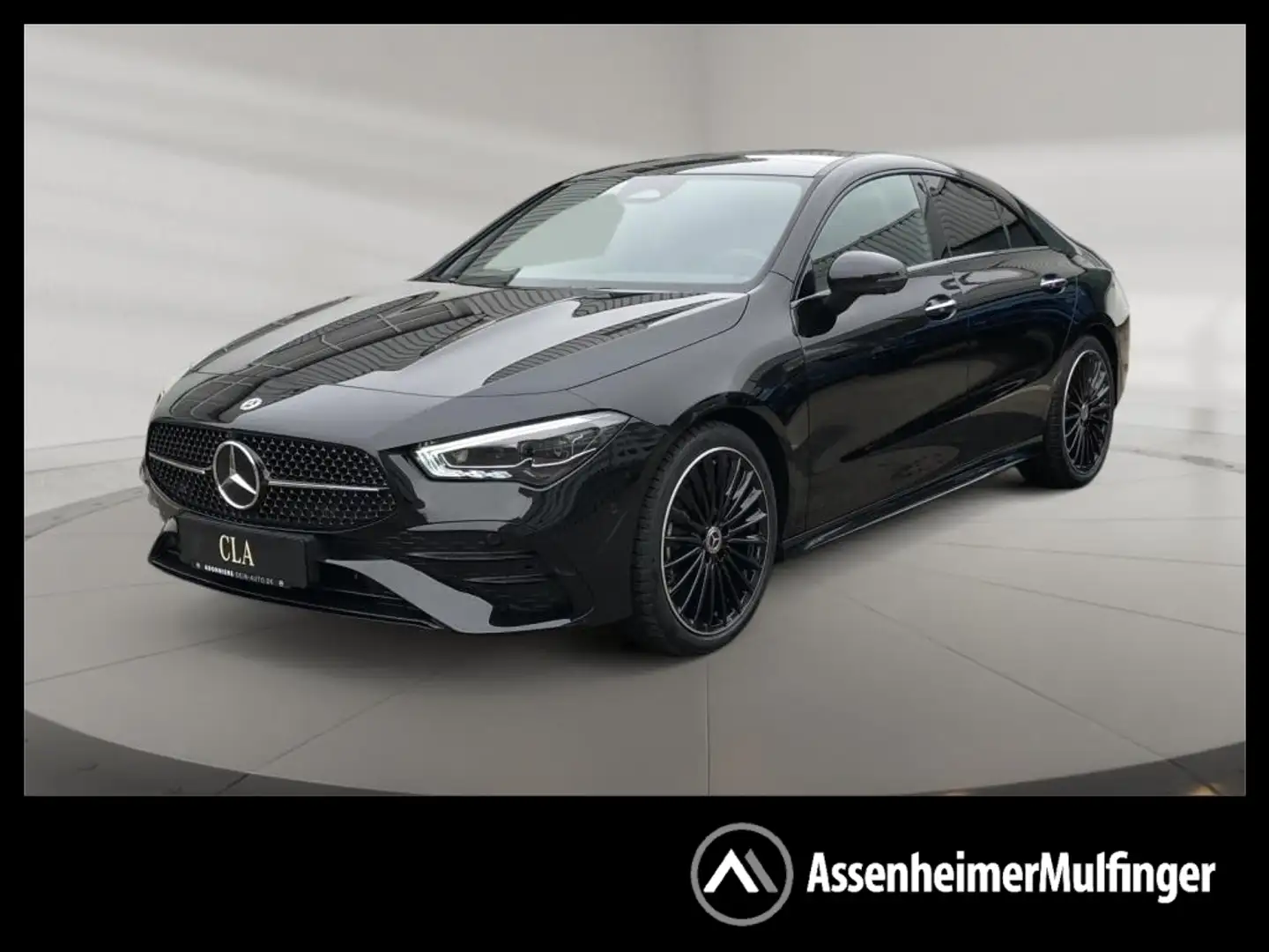 Mercedes-Benz CLA 200 Coupe AMG+ILS+MBUX+MBeam+Night+AHK+Pano Schwarz - 1