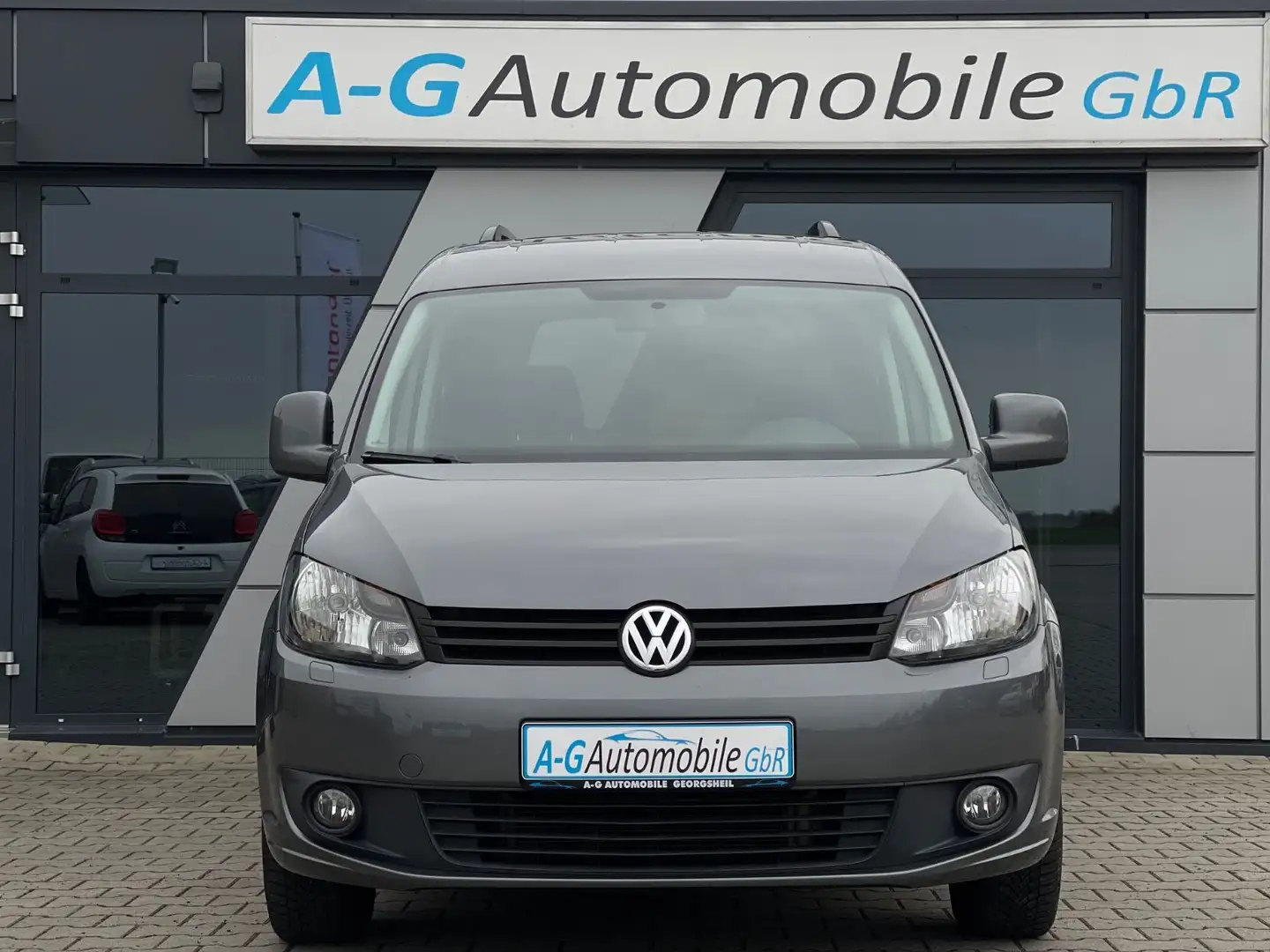 Volkswagen Caddy 1.6 TDI Soccer-SHZ-AHK-PDC-SRA Gris - 2