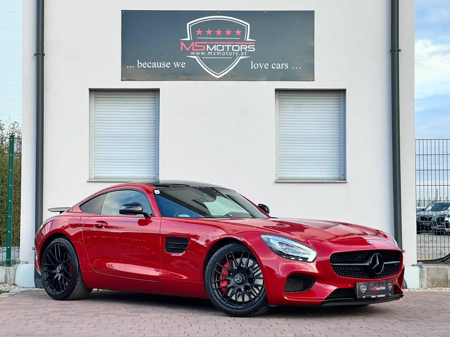 Mercedes-Benz AMG GT S*PERFORMANCE SITZE*CARBONLENKRAD*EDITION ONE SPOILER*BURMESTER*RFK*MEMORY*KREDIT*GARANTIE Rot - 1