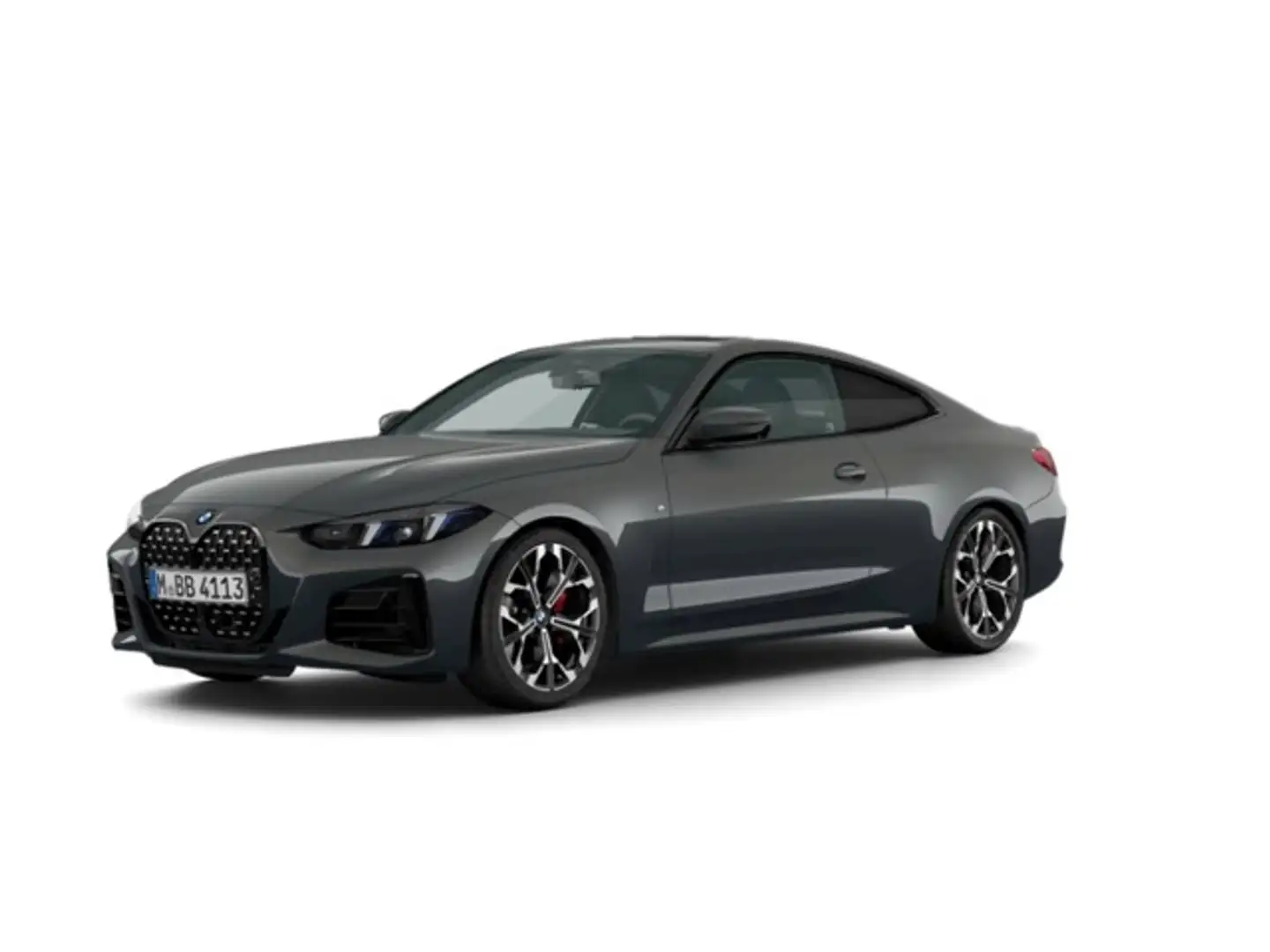 BMW 420 420dA Coupé Gris - 1
