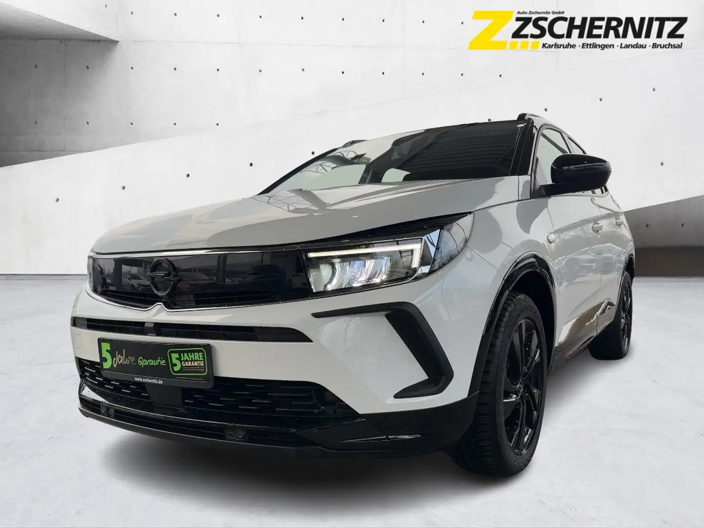 Opel Grandland 1.2 Turbo GS Line LED Navi Kamera Weiß - 1