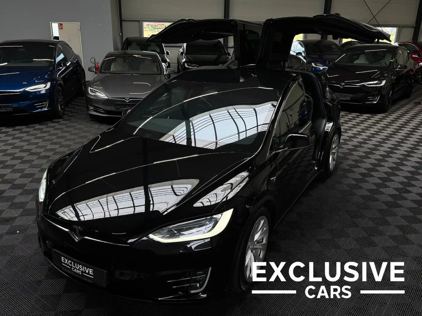 Tesla Model X MODEL X 90D |6SEATS| SC01 |Free Super Charge|FSD Noir - 1
