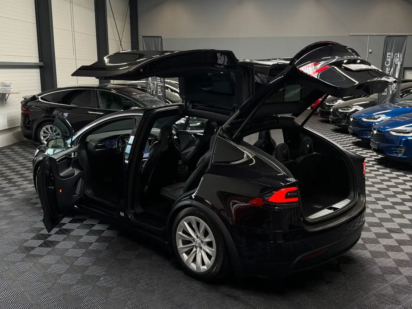 Tesla Model X MODEL X 90D |6SEATS| SC01 |Free Super Charge|FSD Noir - 2