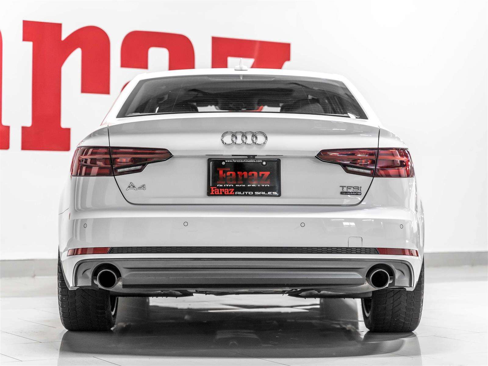 2018 Audi A4 Sedan
