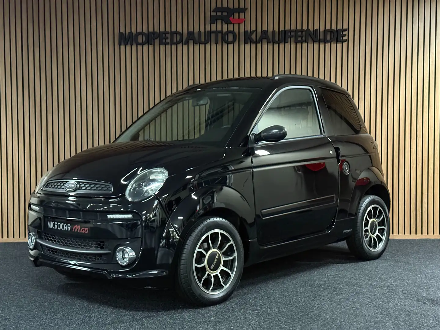 Microcar M.Go XL Kofferraum / 8 PS Motor Negro - 1