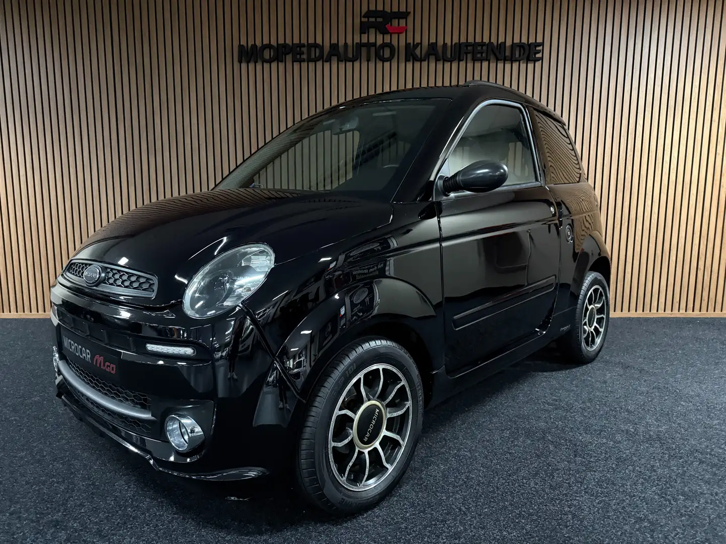 Microcar M.Go XL Kofferraum / 8 PS Motor Negro - 2
