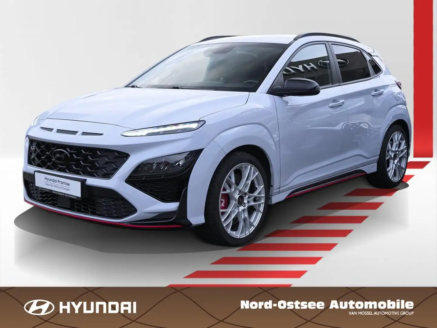 Hyundai KONA N PERFORMANCE ACC PDC HUD SHZ Bleu - 1
