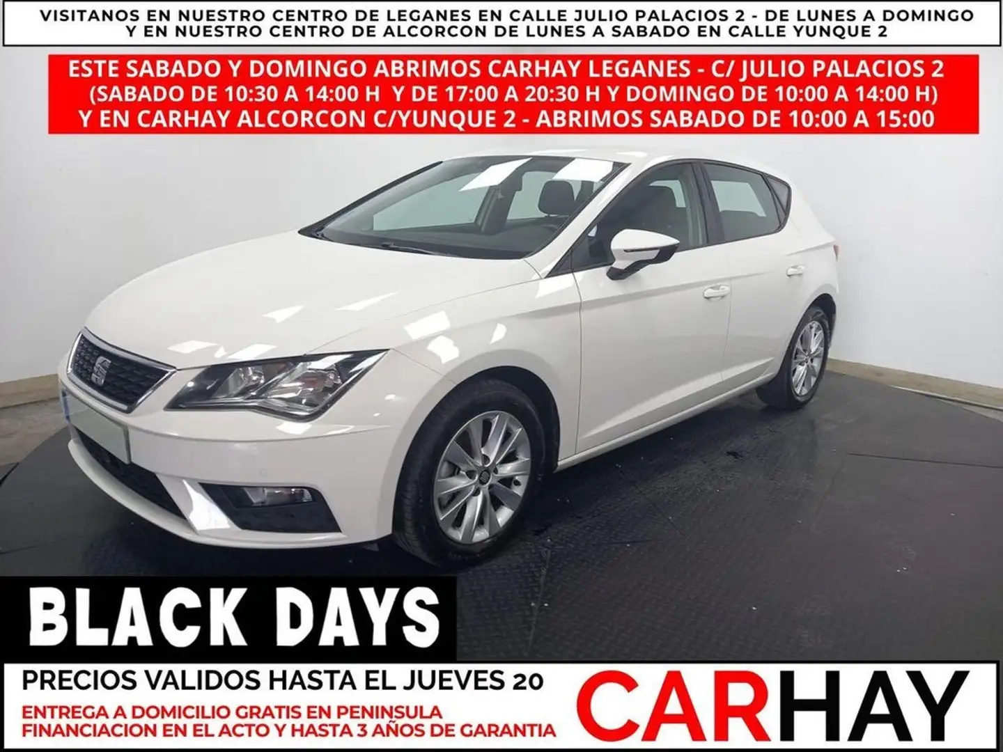 SEAT Leon 1.5 TGI 96kW (130CV) St&Sp Style Blanc - 1