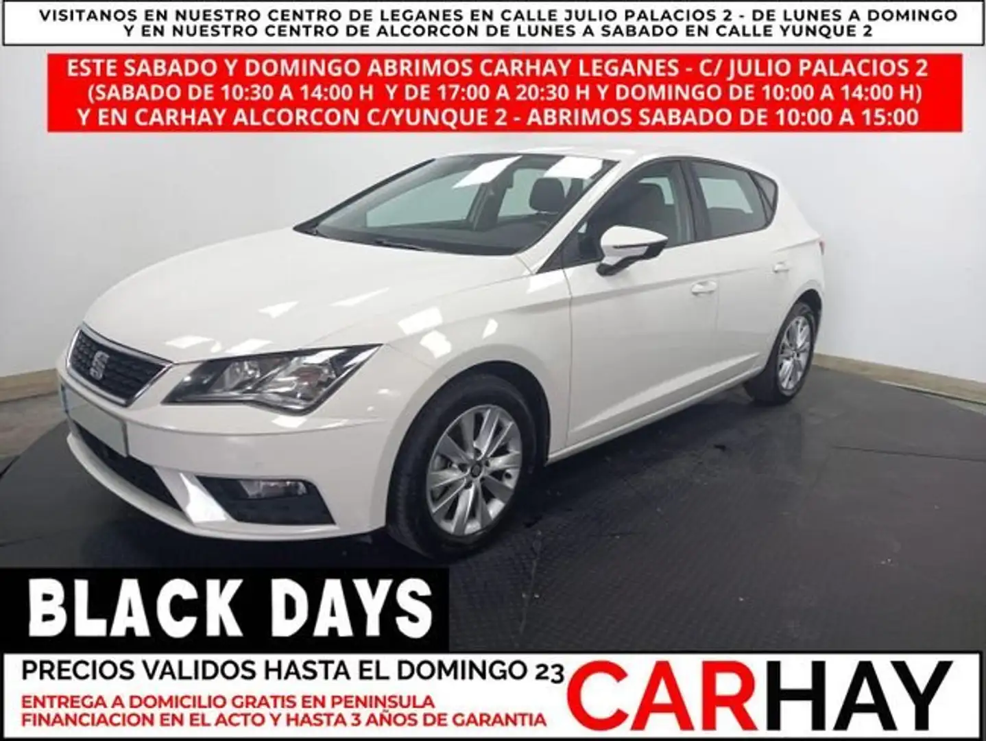 SEAT Leon 1.5 TGI 96kW (130CV) St&Sp Style Blanc - 1