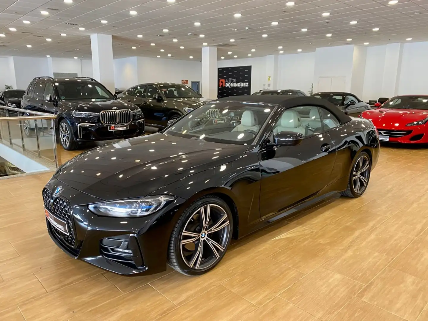 BMW 420 420dA Cabrio Negro - 2