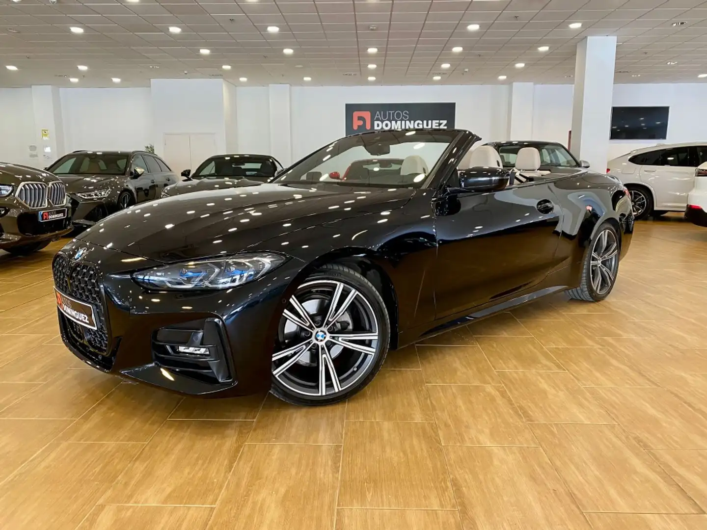BMW 420 420dA Cabrio Negro - 1