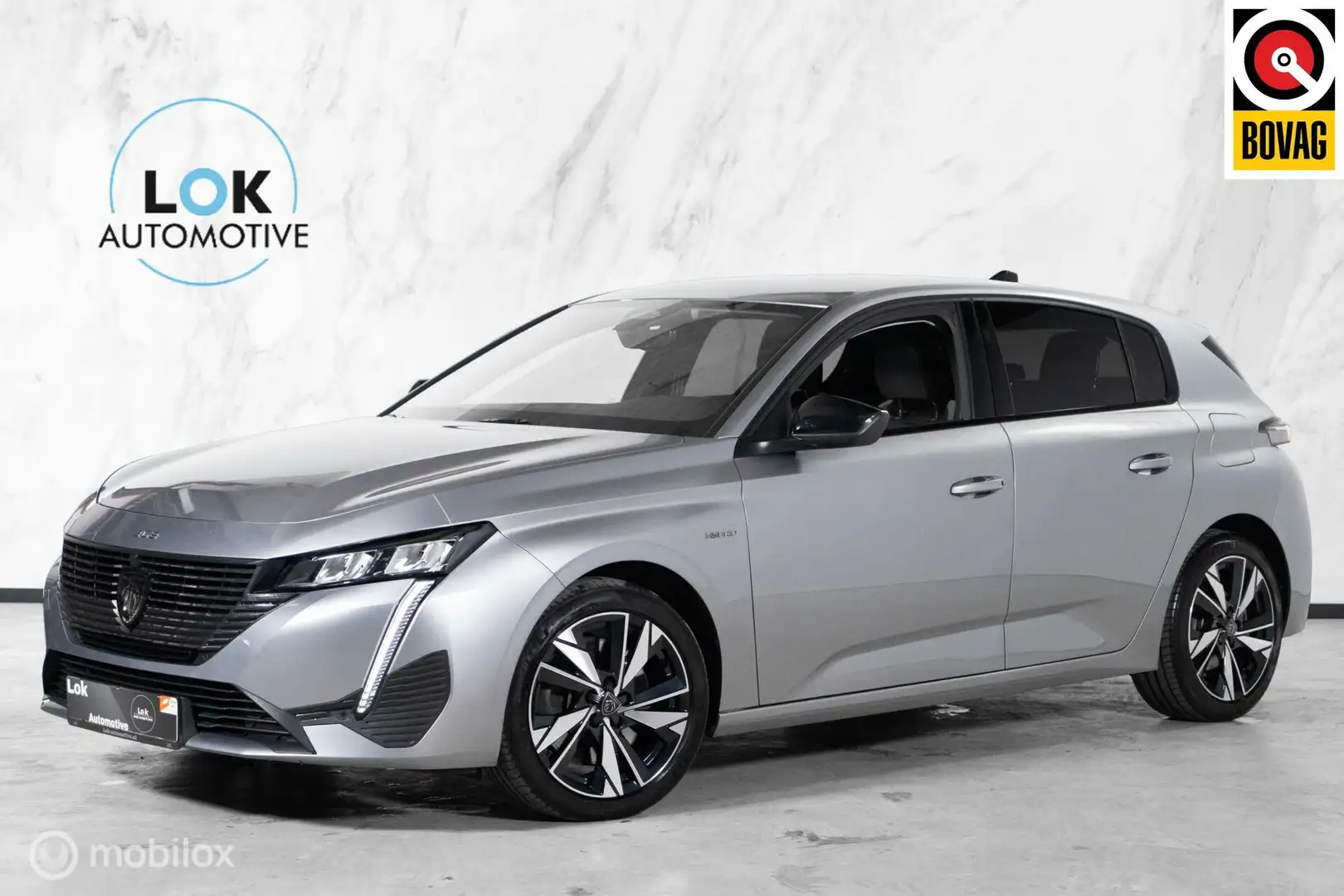 Peugeot 308 1.6 Plug-in Hybrid 180 Allure LED|KEYLESS|360 Zilver - 1