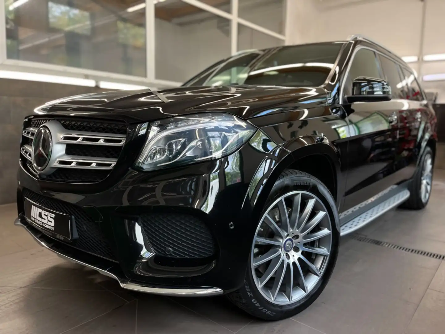 Mercedes-Benz GLS 500 *AKTIONSPREIS* AMG 7Sitze Pano Standh AHK Negru - 1