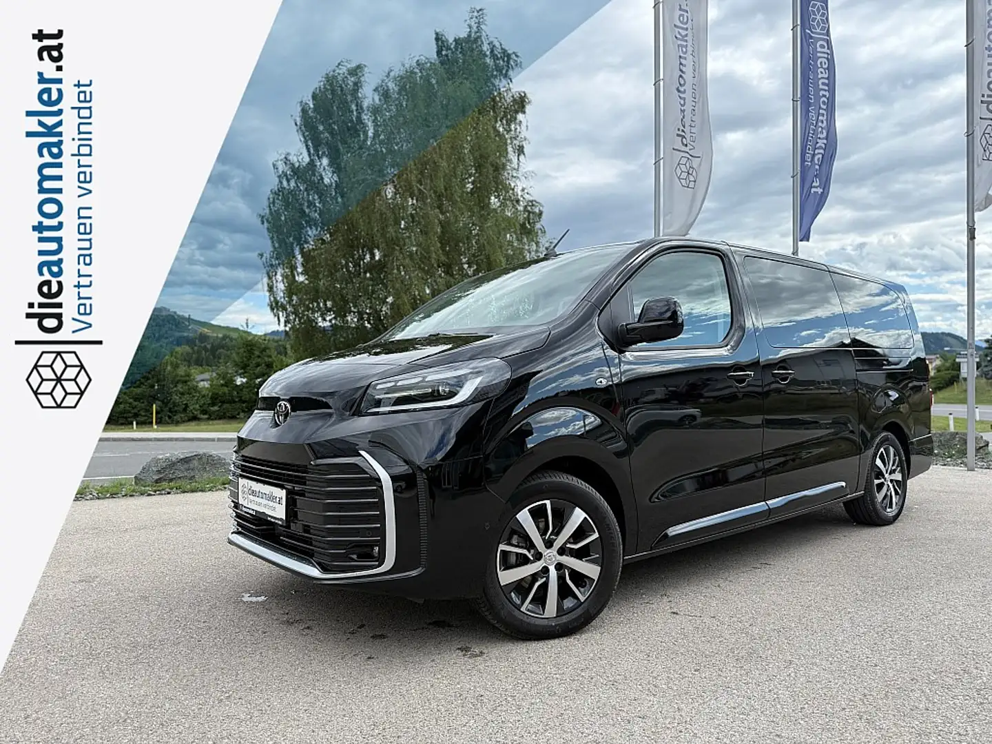 Toyota Proace Verso VIP L2 2,0 D-4D 180 Aut. *TOPAUSSTATTUNG* Schwarz - 1