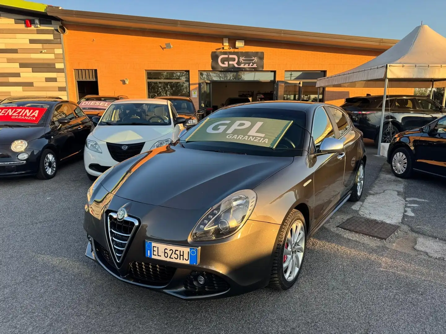 Alfa Romeo Giulietta Giulietta 1.4 TURBO GPL 170CV DISTINCTIVE 2012 Grigio - 1