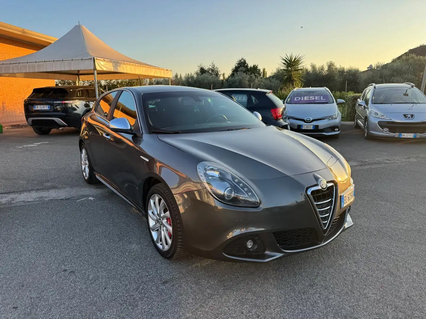 Alfa Romeo Giulietta Giulietta 1.4 TURBO GPL 170CV DISTINCTIVE 2012 Grigio - 2