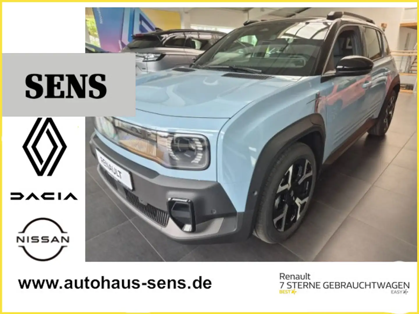 Renault R 4 E-Tech elektrisch Techno 150 Comfort Range Blue - 1