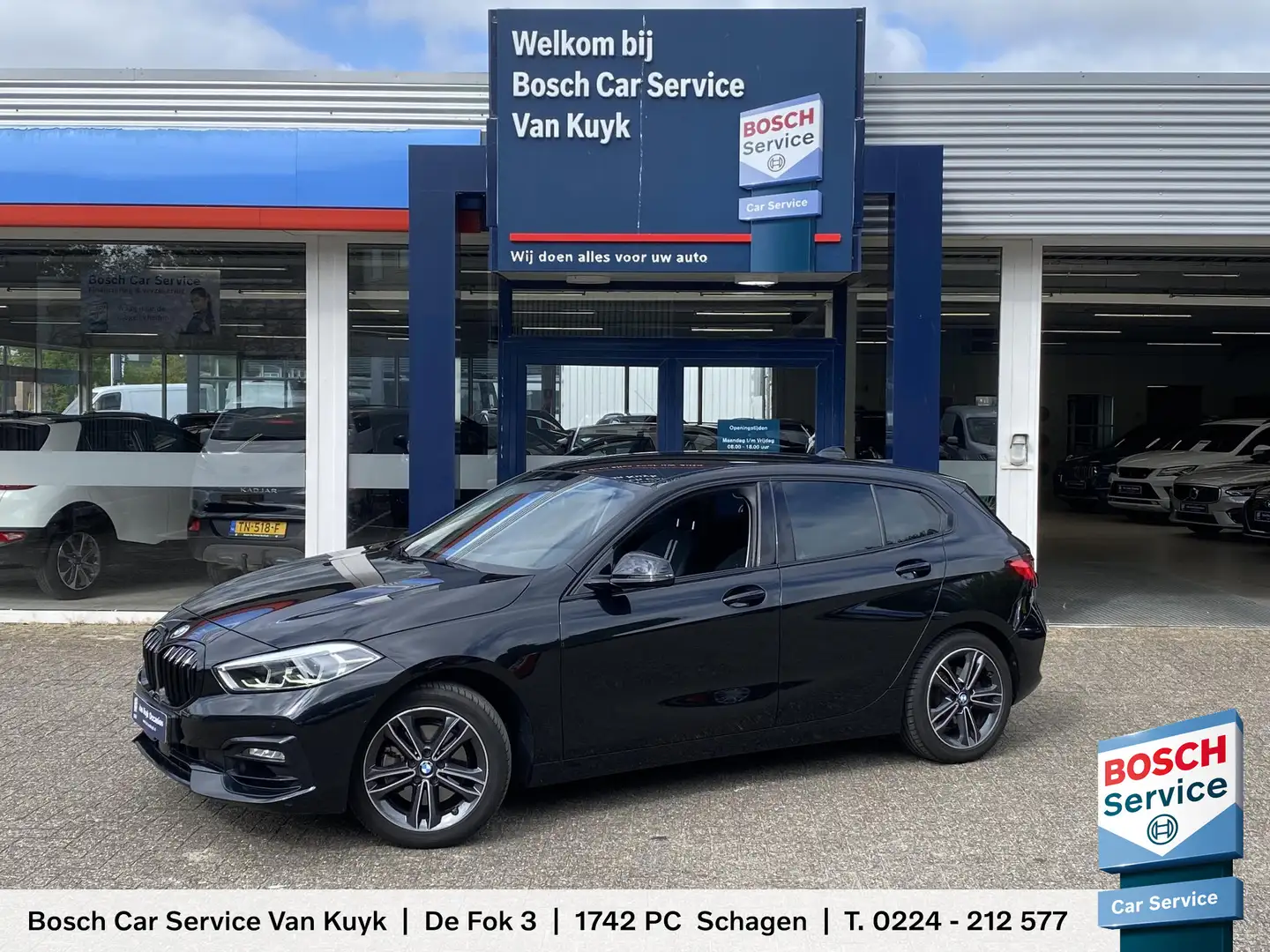 BMW 118 1-serie 118i Executive Edition / NL-Auto / Dealer- Negro - 1