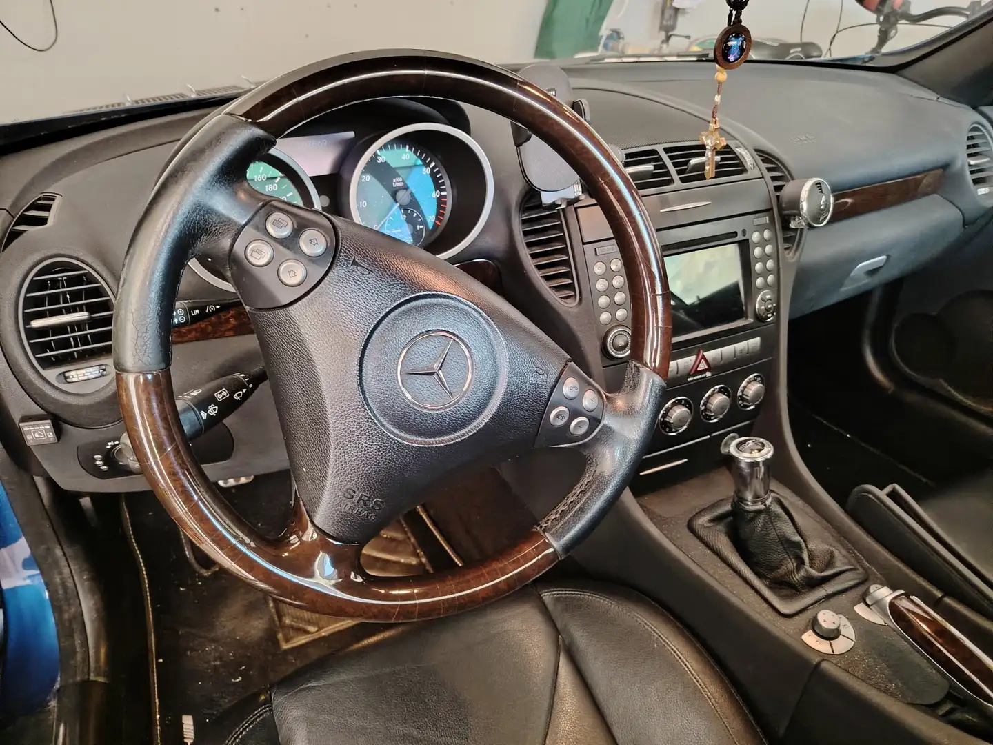Mercedes-Benz SLK 200 Kék - 1