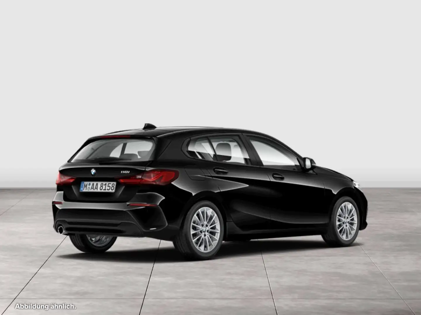 BMW 118 i Advantage NAVI+LED+PDC+DAB+TEMPOMAT+SHZ Schwarz - 2
