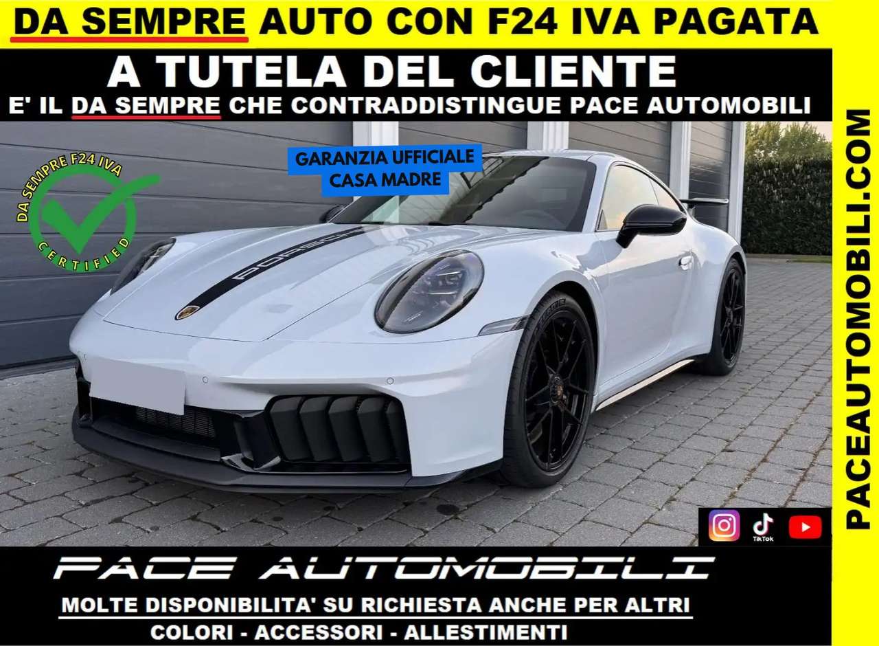 Porsche 992 911.2 GTS T- HYBRID AERO KIT ASSE POST. KAMERA