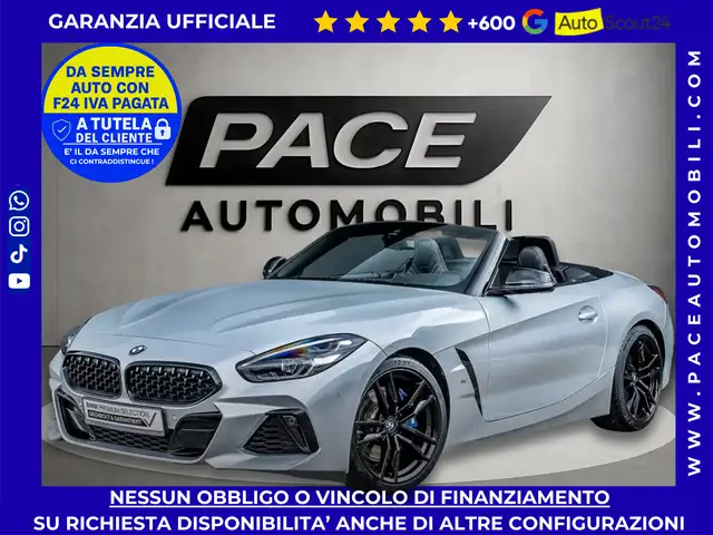 BMW Z4 M i M40 MSPORT M-SPORT MSPORT BLACK PACK PELLE TOTALE TELECAMERA 360 CERCHI DA 19" HEAD UP DISPLAY HARMAN KARDON ACC