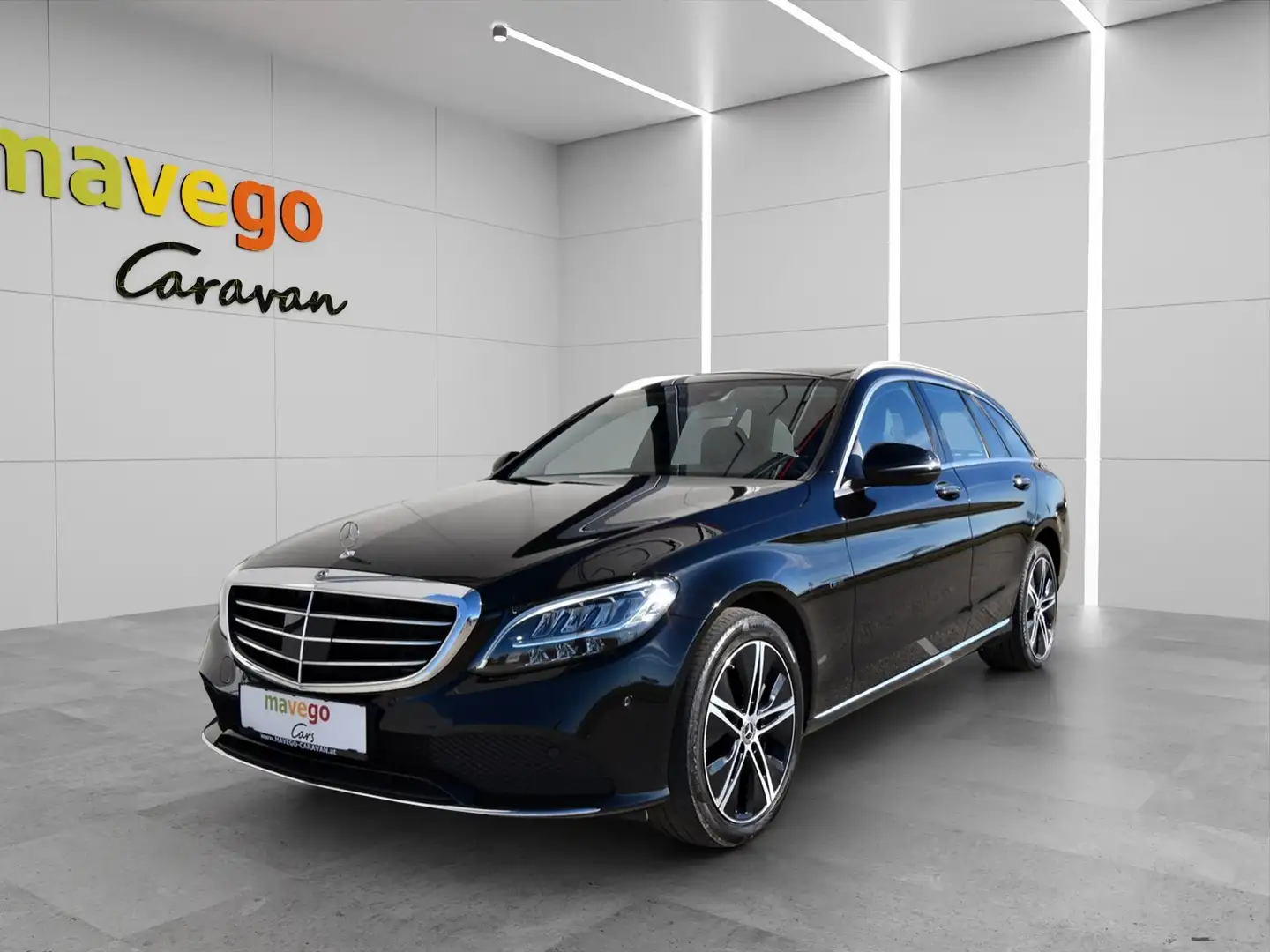 Mercedes-Benz C 300 de PHEV T Avantgarde Aut. *ERSTBESITZ*AHK*LED*NAVI Noir - 1