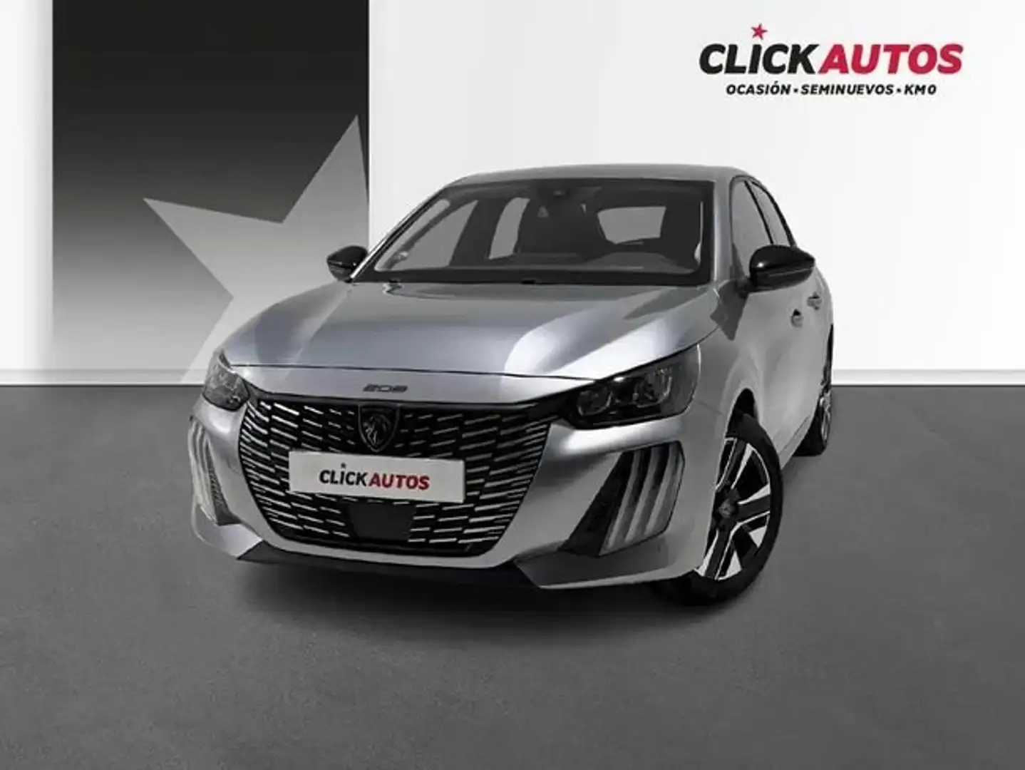 Peugeot 208 1.2 100CV Allure Gris - 1
