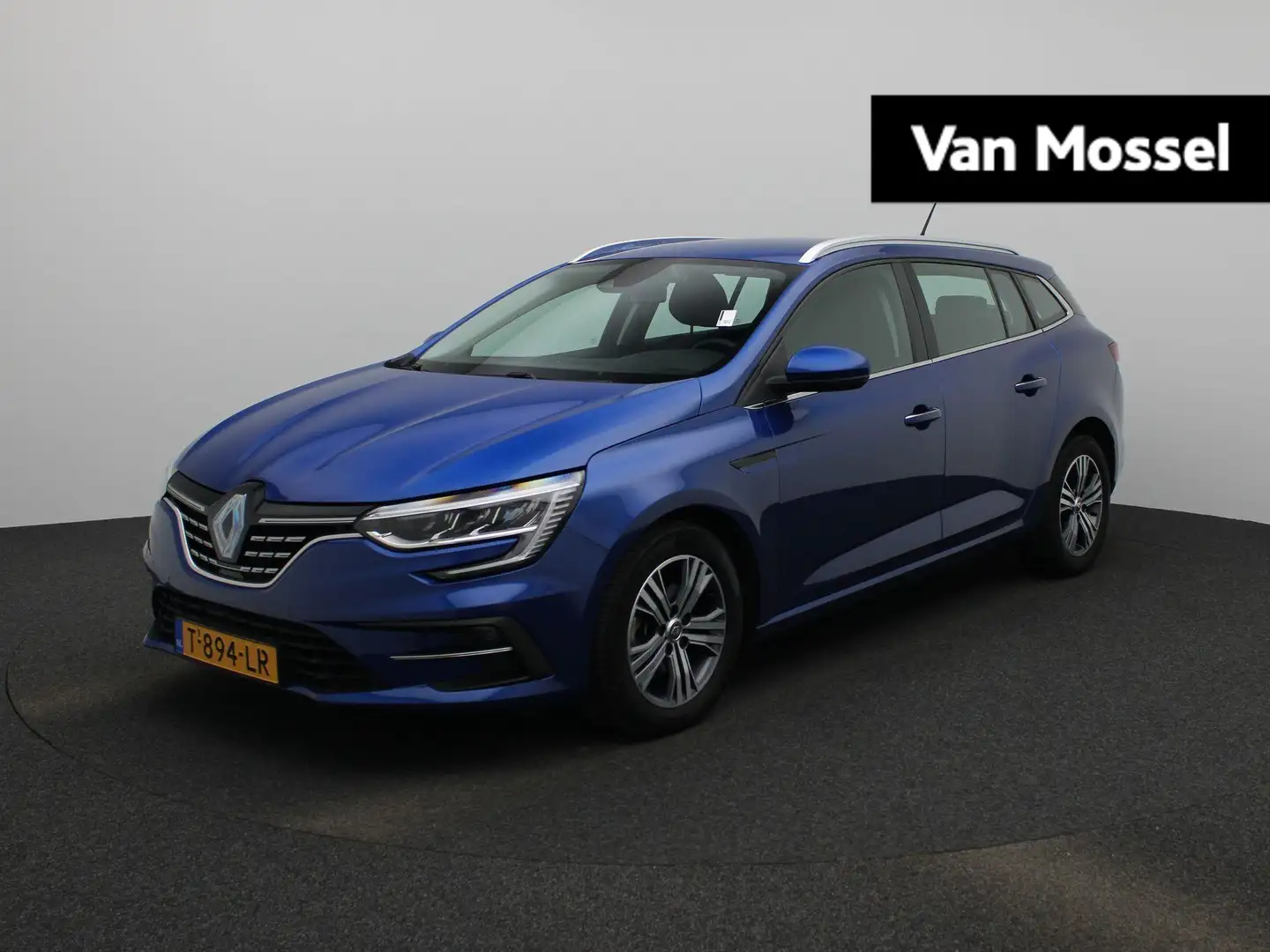 Renault Megane Estate 1.3 TCe 140 Equilibre | Navi / Airco / LM v Blauw - 1